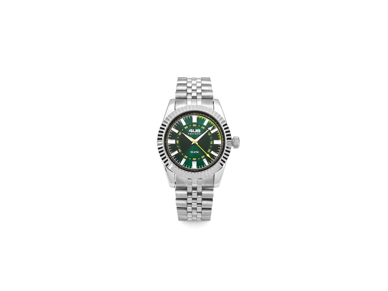 Orologio 4us Paciotti Acciaio STEEL QUADRANTE VERDE SUNRAY 40MM Orologio 4us Paciotti Acciaio STEEL QUADRANTE VERDE SUNRAY 40MM