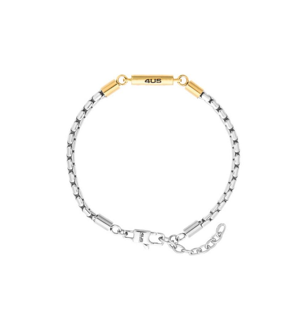 Bracciale Uomo 4US Cesare Paciotti Acciaio 4UBR8443 Bracciale Uomo 4US Cesare Paciotti Acciaio 4UBR8443