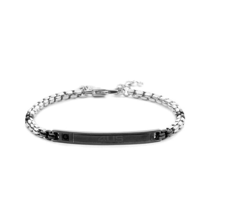 Bracciale Uomo 4US Cesare Paciotti Acciaio 4UBR8446 Bracciale Uomo 4US Cesare Paciotti Acciaio 4UBR8446