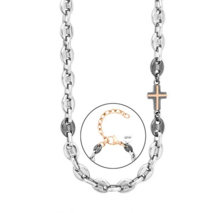 Collana Uomo 4US Cesare Paciotti Acciaio 4UCL8466 Collana Uomo 4US Cesare Paciotti Acciaio 4UCL8466