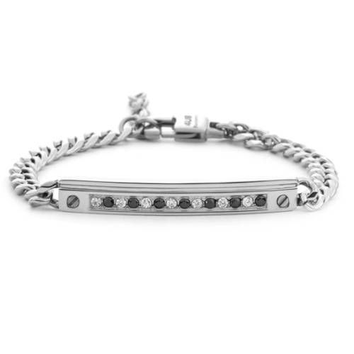 Bracciale Uomo 4US Cesare Paciotti Acciaio Targhetta 4UBR7853 Bracciale Uomo 4US Cesare Paciotti Acciaio Targhetta 4UBR7853