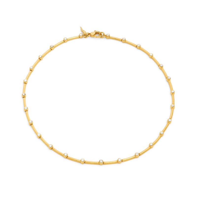 Collana satellite dorata - Giovanni Raspini Collana satellite dorata - Giovanni Raspini