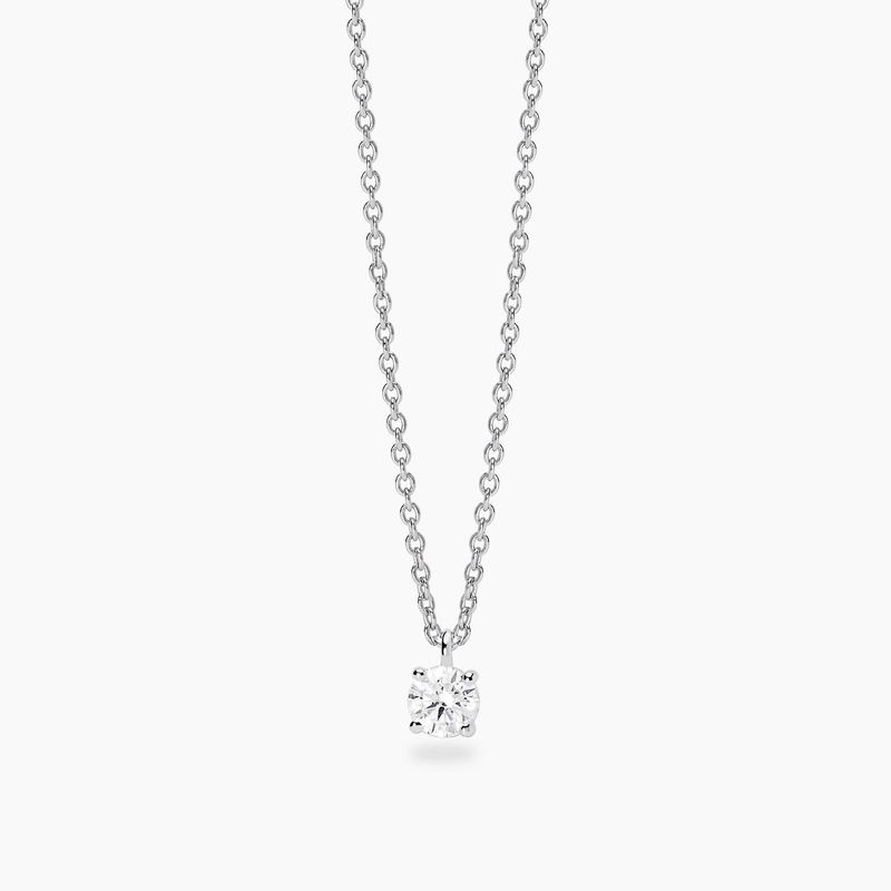 Girocollo punto luce con diamante lab-grown 0,25 carati  - MABINA My Diamond