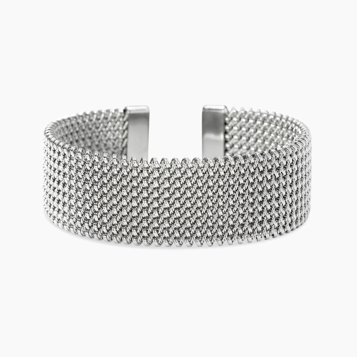 Bracciale cuff con maglia mesh - Style 61 Kidult
