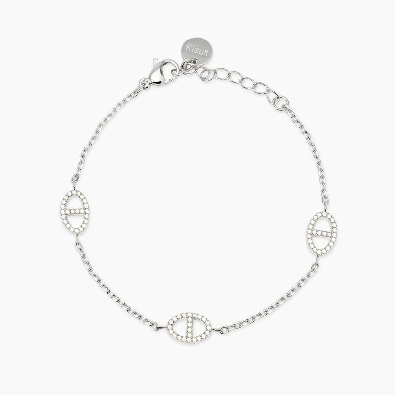 Bracciale regolabile con elementi staffa - Style 84 Kidult