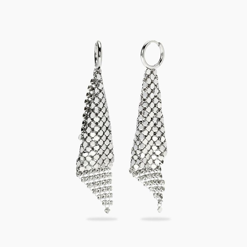 Orecchini pendenti in maglia disco - Style 81 Kidult