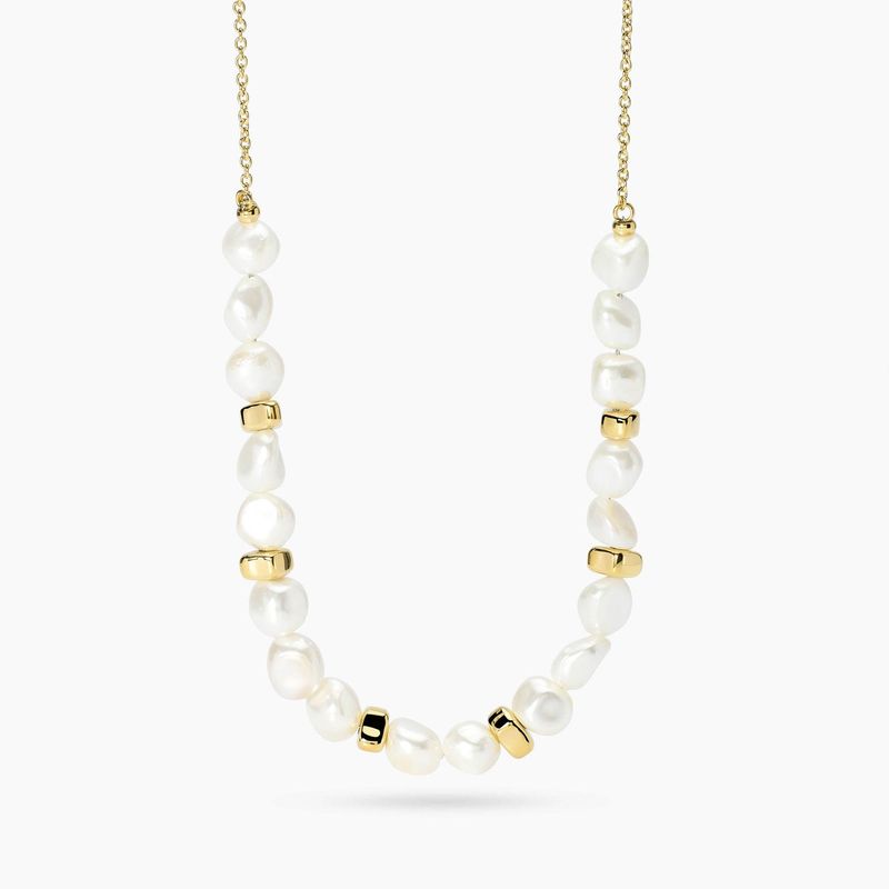 Girocollo dorato con perle conchiglia - Style 70 Kidult