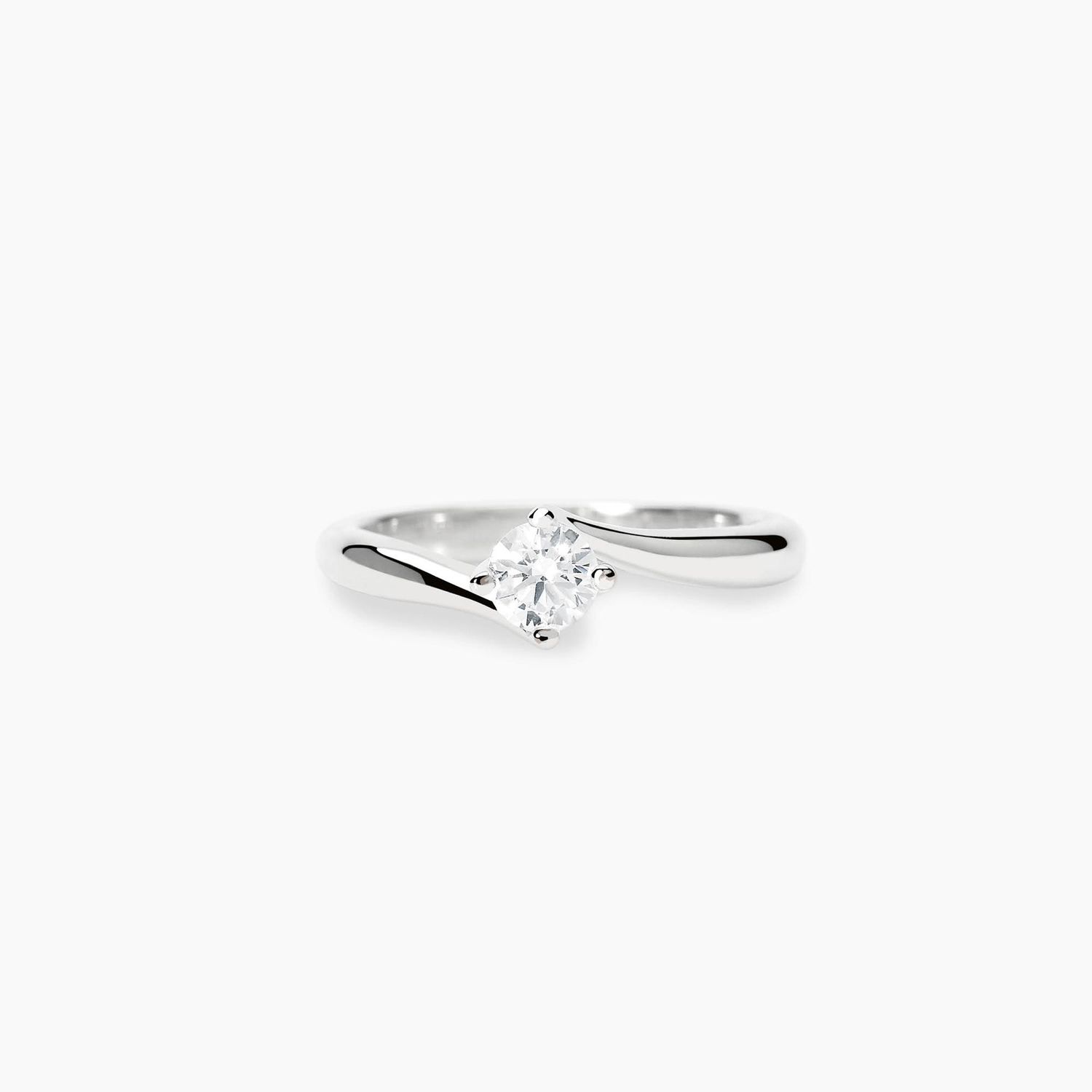 Anello solitario con diamante lab-grown 0,33 carati  - MABINA My Diamond
