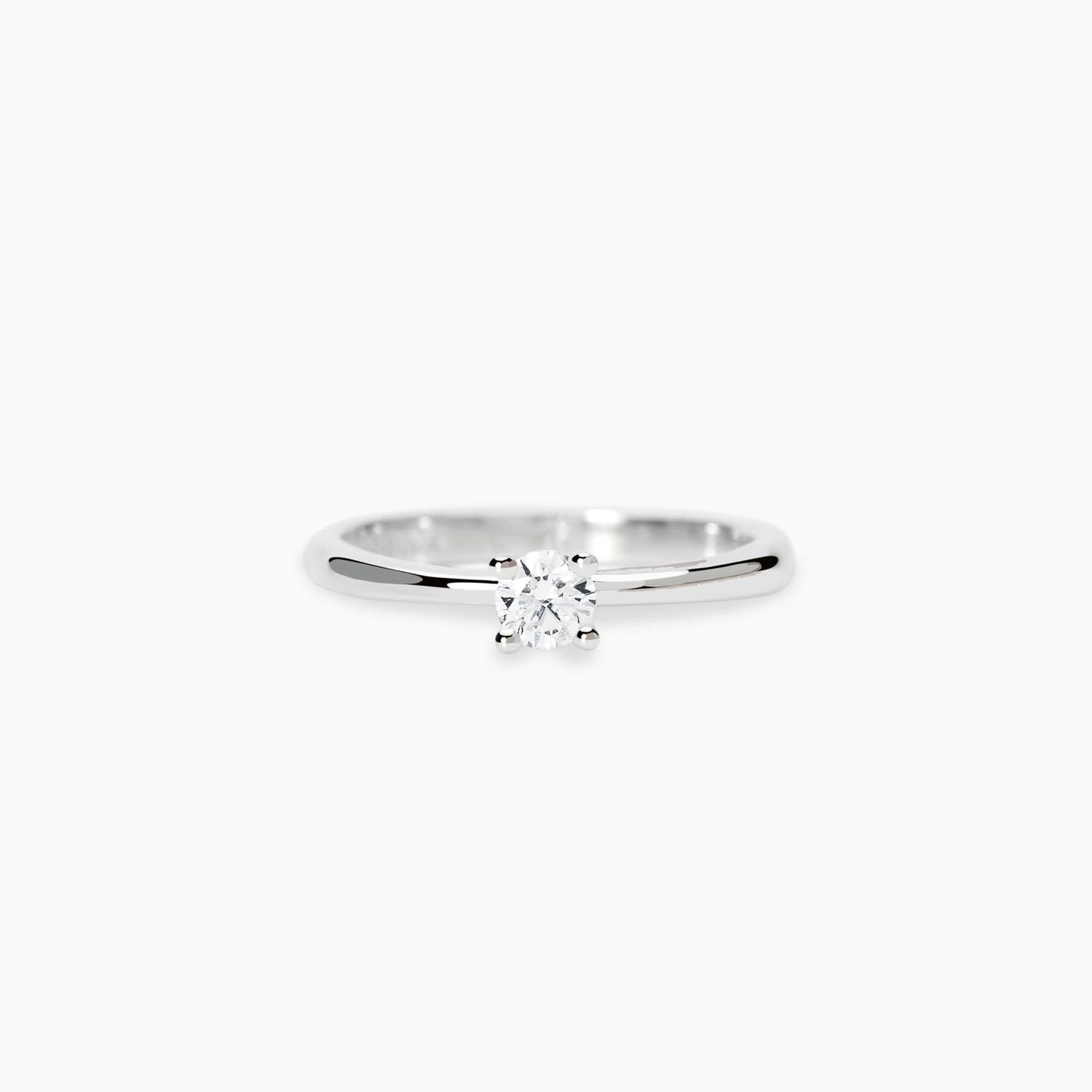 Anello solitario con diamante lab-grown 0,25 carati  - MABINA My Diamond