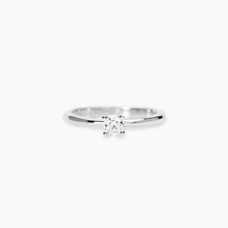 Anello solitario con diamante lab-grown 0,25 carati  - MABINA My Diamond