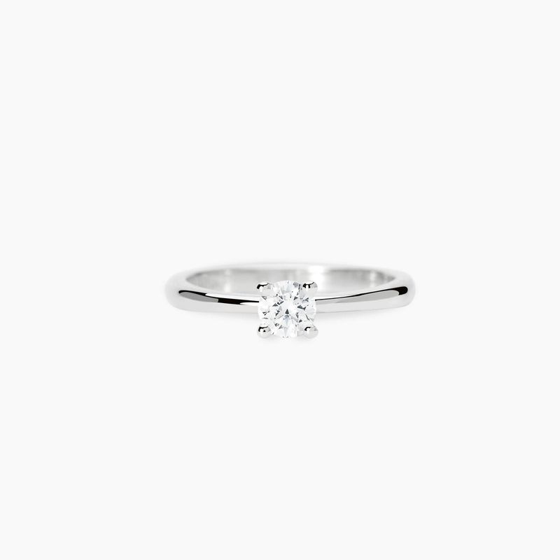 Anello solitario con diamante lab-grown 0,33 carati  - MABINA My Diamond