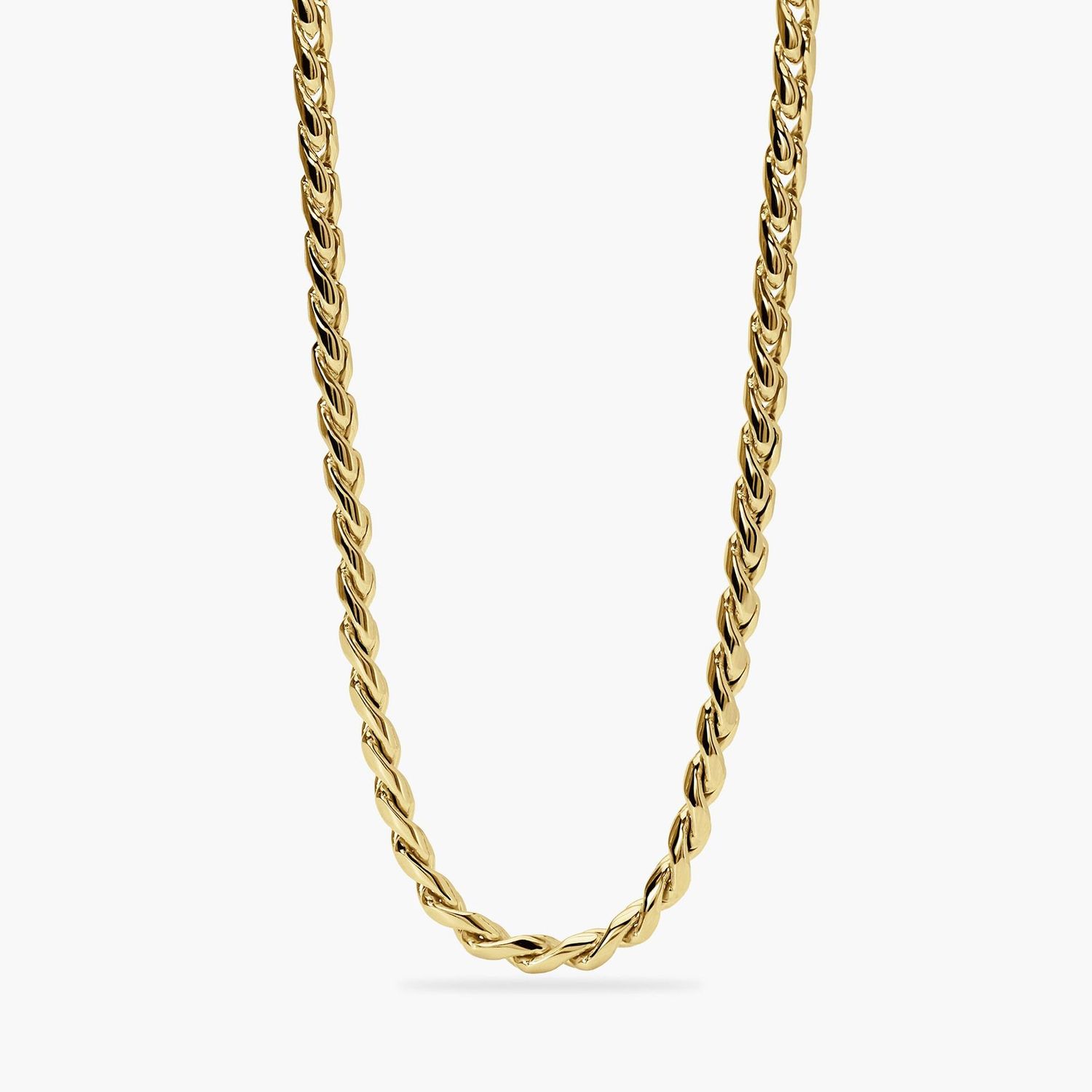 Coollana con catena cardano in acciaio dorato Style 34 Kidult Style