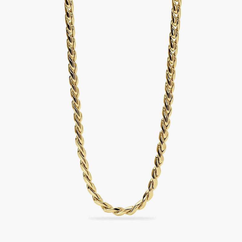 Coollana con catena cardano in acciaio dorato Style 34 Kidult Style