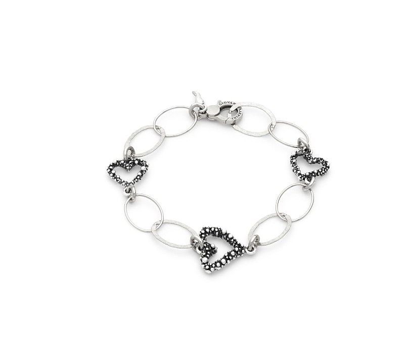 Bracciale Cuori e Catena- Giovanni Raspini