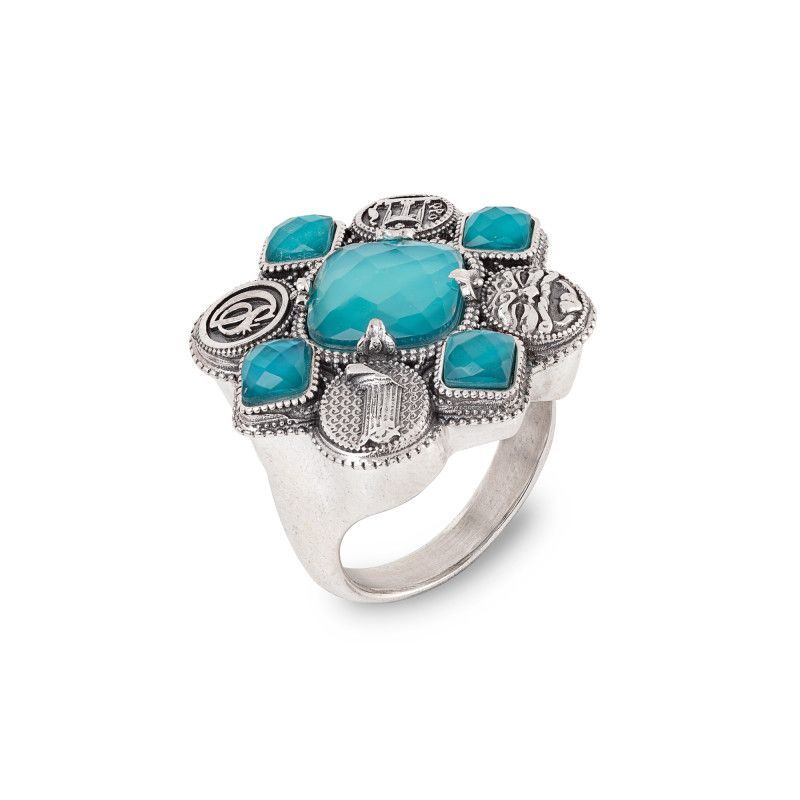Anello con simboli magnogreci - Gerardo Sacco