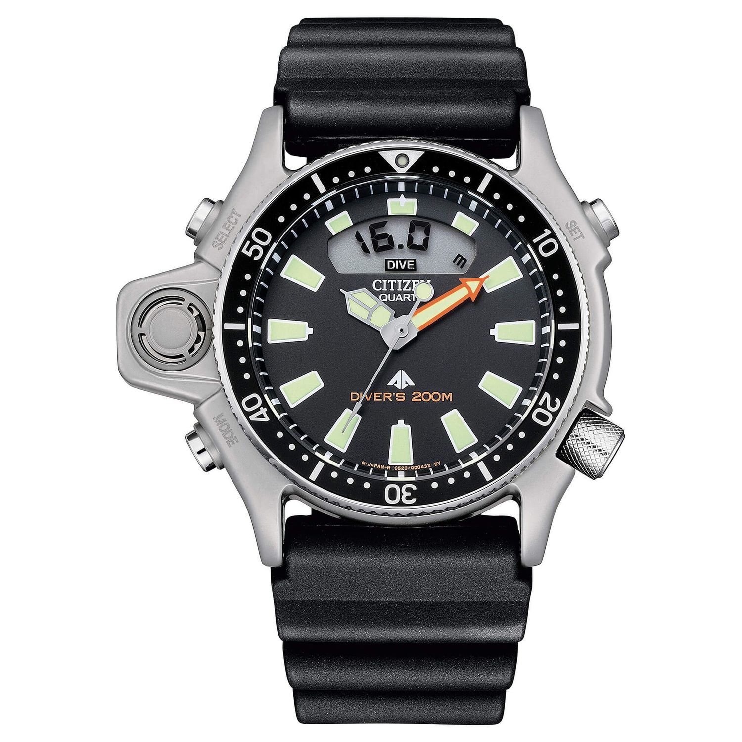 Orologio Aqualand I Citizen - Diver's professionale certificato ISO 6425