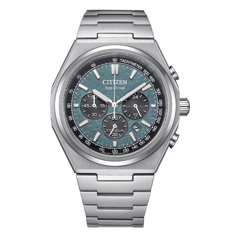 Orologio Citizen Zenshin Crono Super Titanio 42 mm Orologio Citizen Zenshin Crono Super Titanio 42 mm