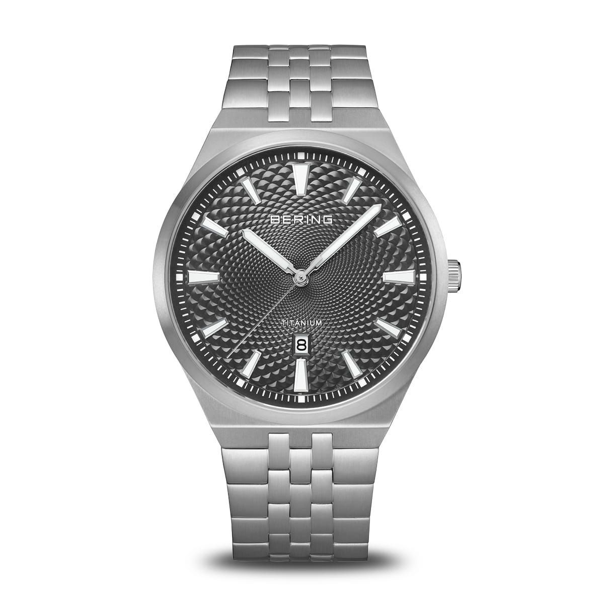 Orologio Titanium | grigio spazzolato | 16141-703 bering