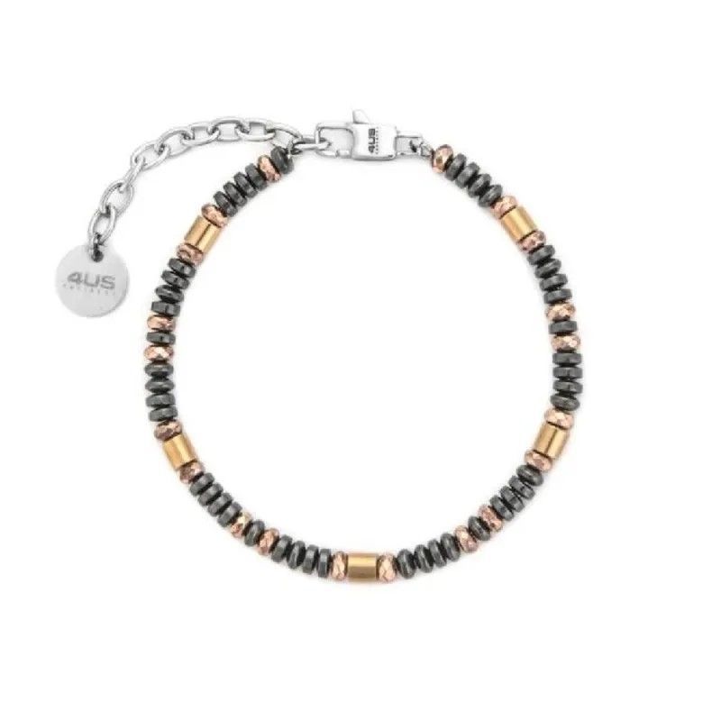 Bracciale 4US Cesare Paciotti Acciaio Con Biglie Ramate 4UBR7817