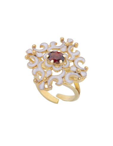Anello Royale polvere di perle - Spadafora Gioielli