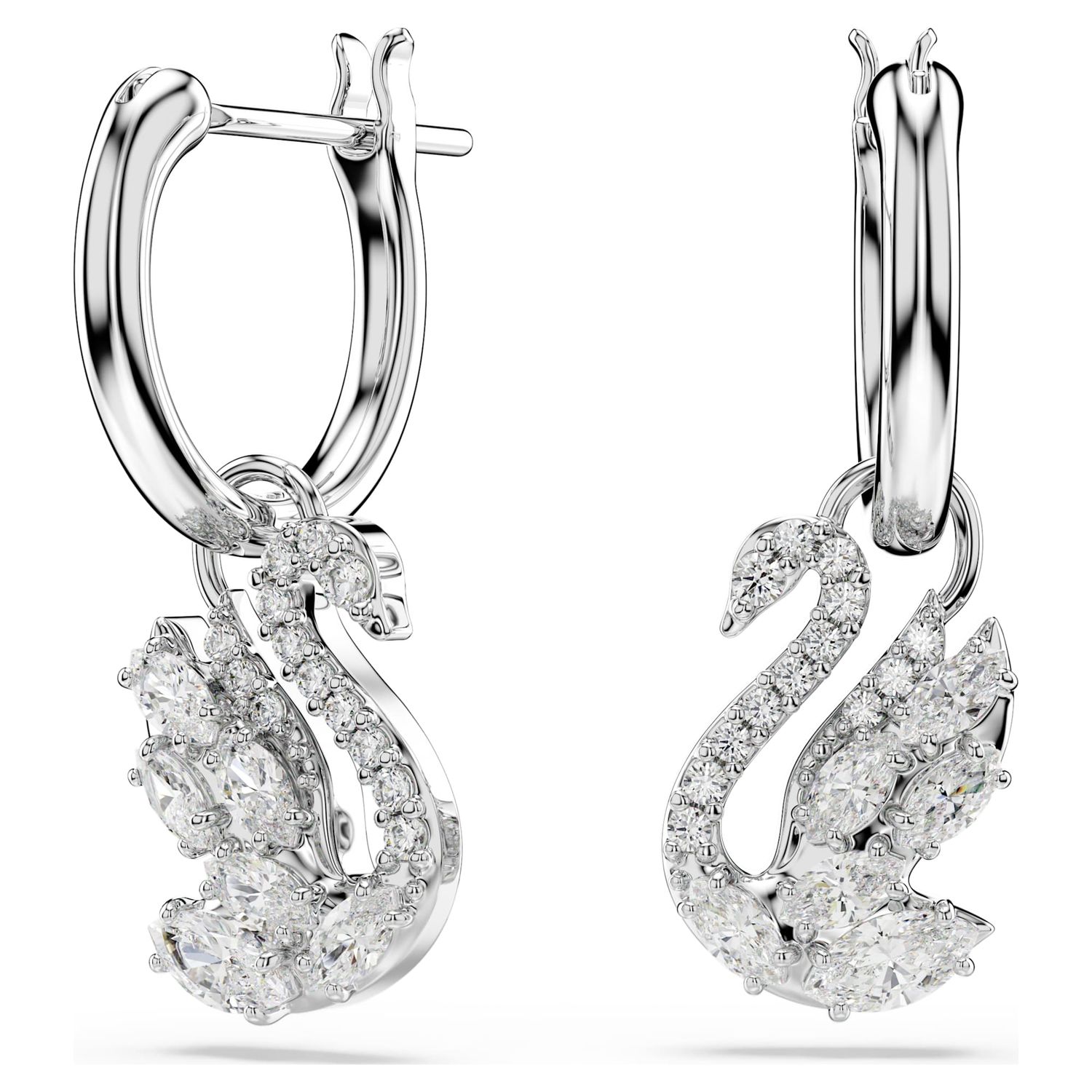 Orecchini pendenti Swan Swarovski