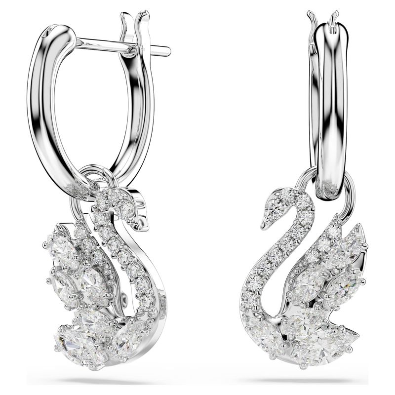 Orecchini pendenti Swan Swarovski