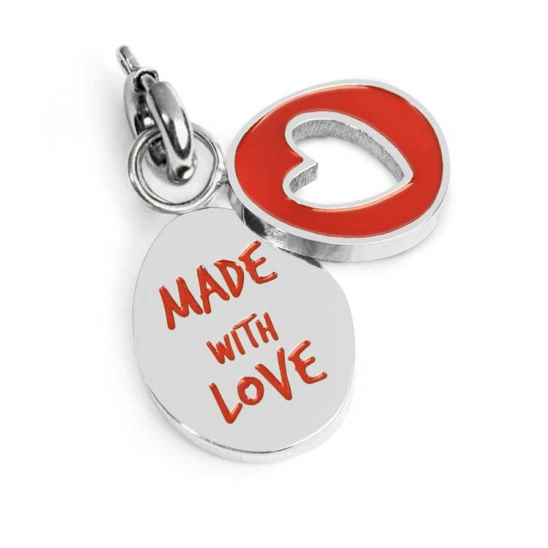Charm made with love e cuore - Marlu'