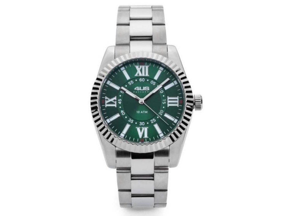 Orologio 4us Paciotti Acciaio STEEL QUAD VERDE SUNRAY VERDE 40 MM Orologio 4us Paciotti Acciaio STEEL QUAD VERDE SUNRAY VERDE 40 MM