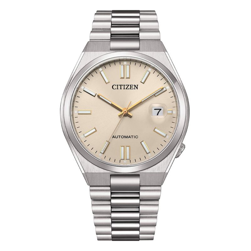 Orologio Tsuyosa Champagne Meccanico Citizen 40 mm Orologio Tsuyosa Champagne Meccanico Citizen 40 mm