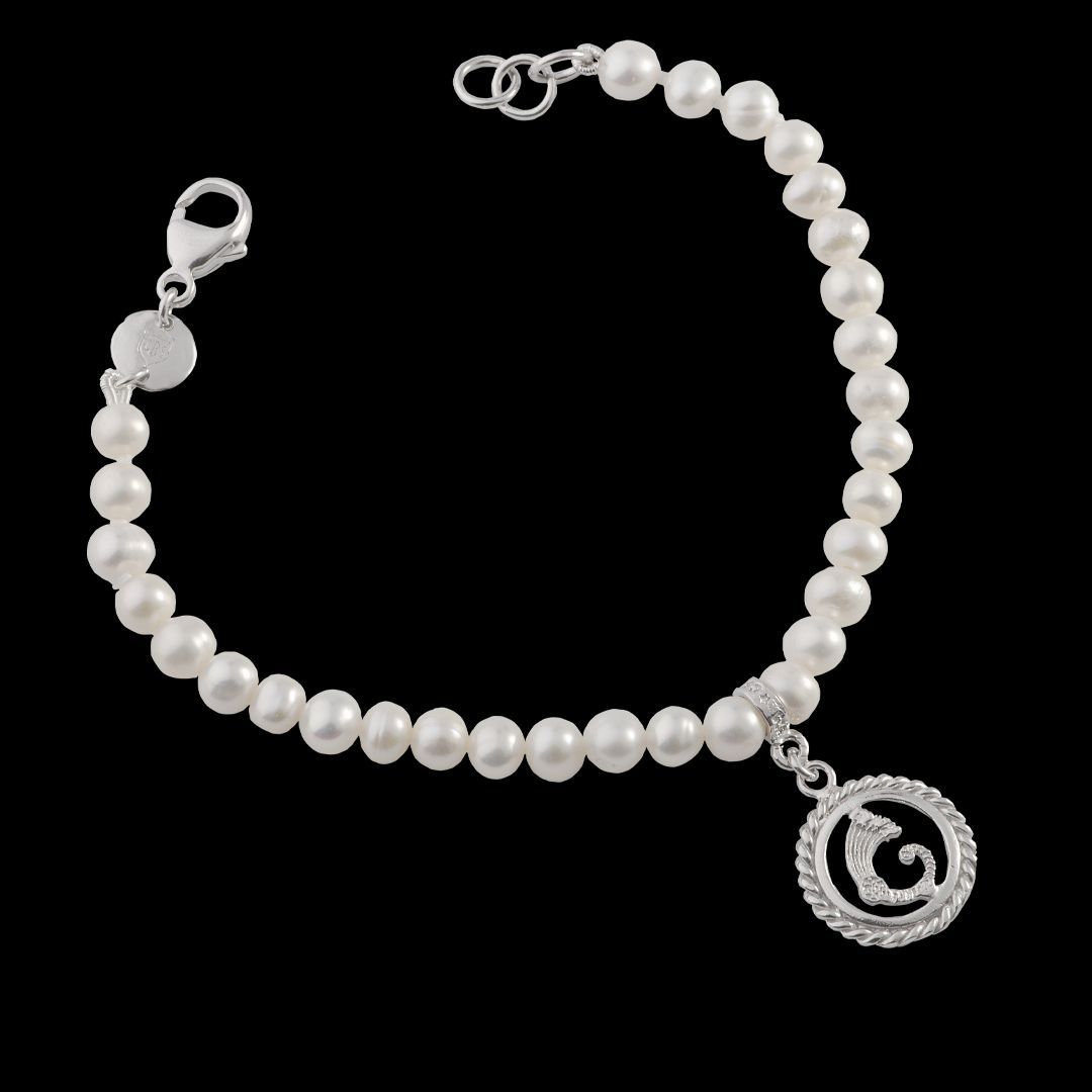 Bracciale perle e drago - Spadafora Gioielli Bracciale perle e drago - Spadafora Gioielli