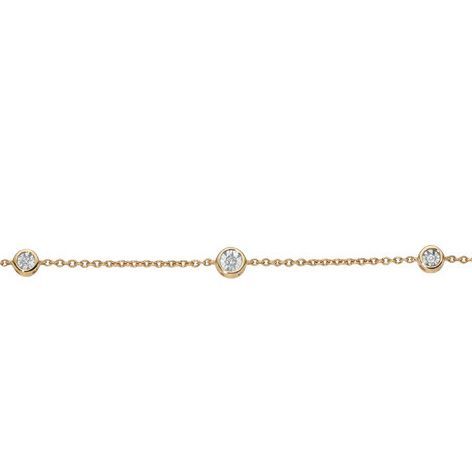 Bracciale Oro 9 Carati e Diamanti Ct. 0,05 - Oro Gioia