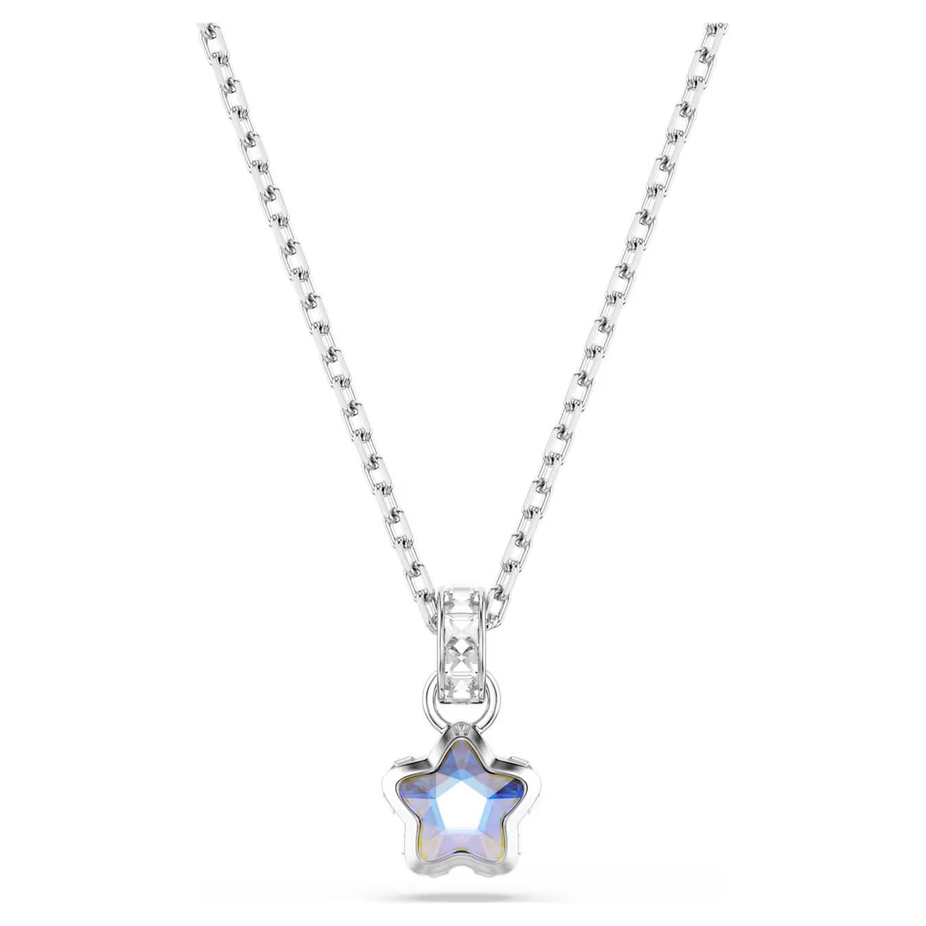 Pendente Sublima Taglio Round, Stella, Bianco, Placcato rodio  Swarovski
