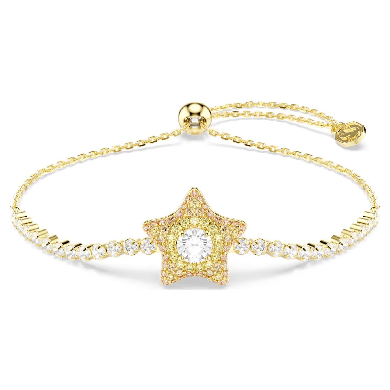 Braccialetto Sublima Taglio Round, Stella, Bianco, Placcato rodio Swarovski Braccialetto Sublima Taglio Round, Stella, Bianco, Placcato rodio Swarovski