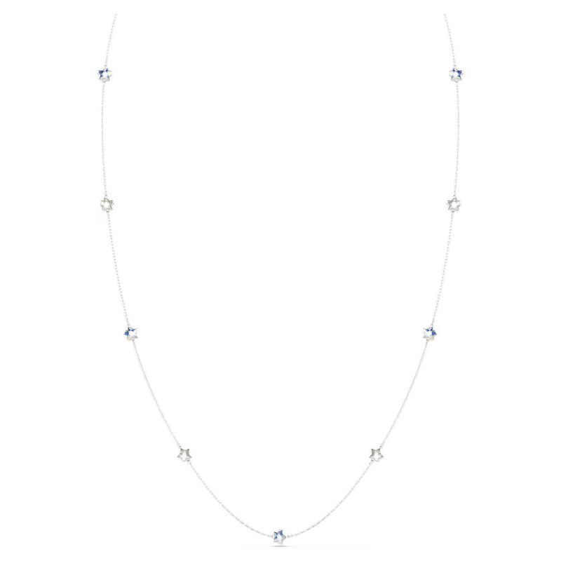Collana Chroma Stella, Bianca, Placcato rodio Swarovski Collana Chroma Stella, Bianca, Placcato rodio Swarovski