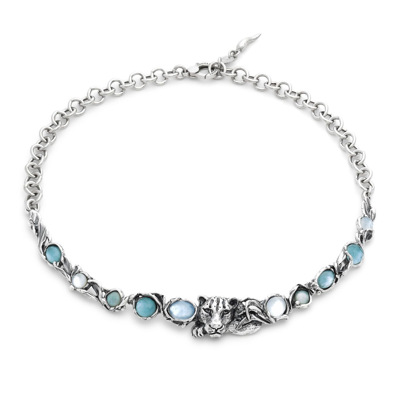 collana blue jaguar - Giovanni Raspini collana blue jaguar - Giovanni Raspini