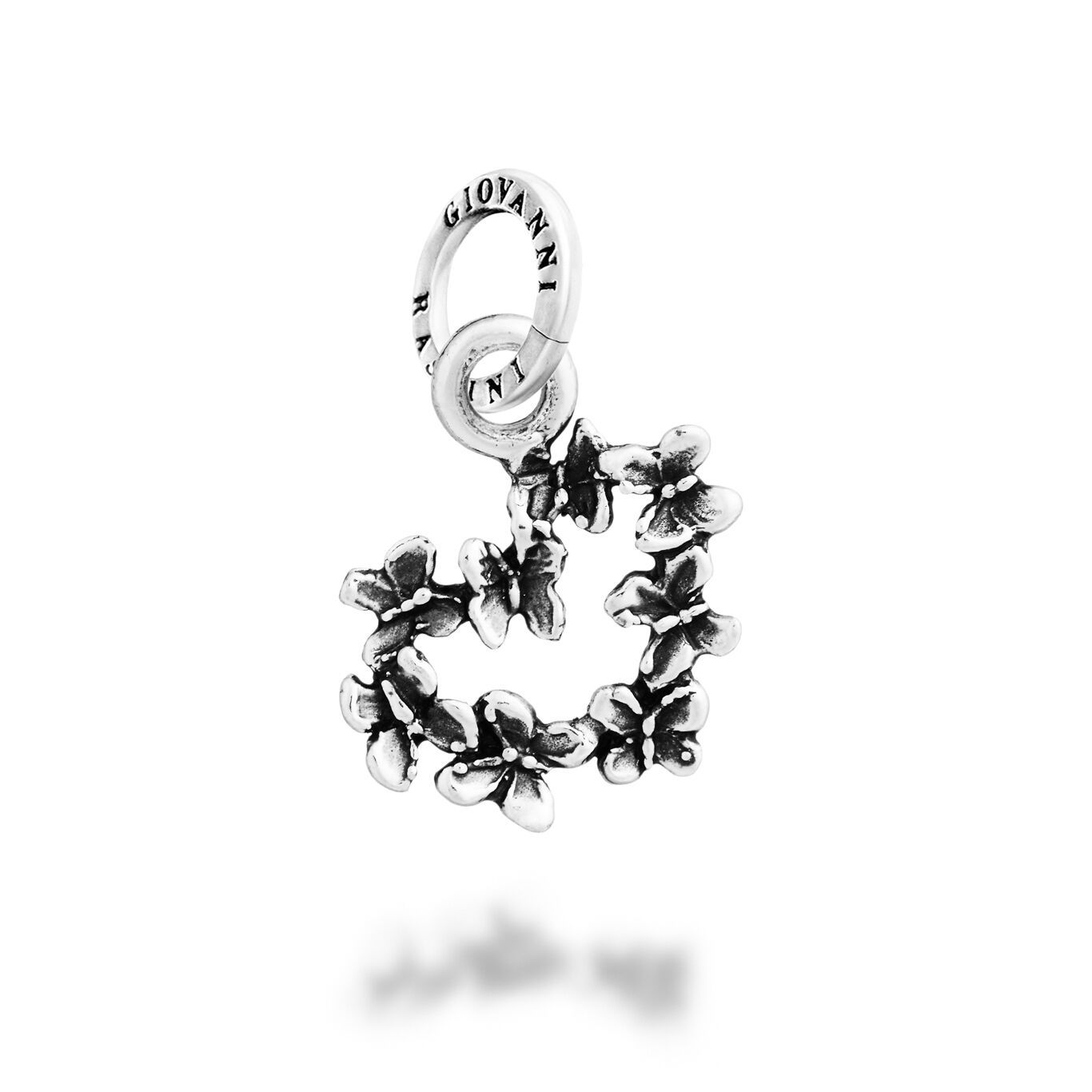 charm cuore farfalle piccolo charm cuore farfalle piccolo
