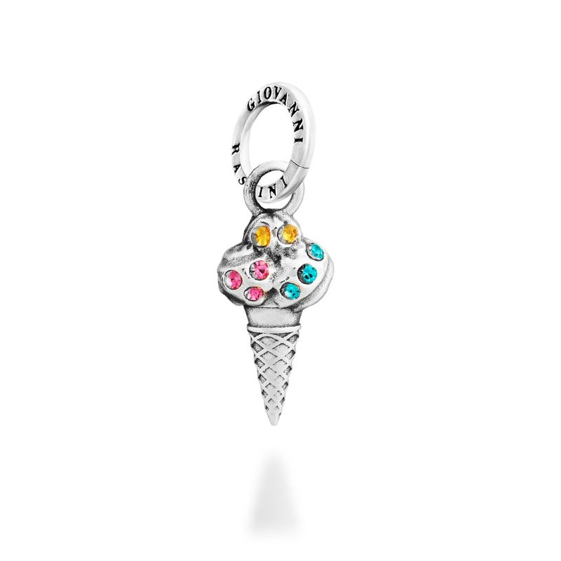 charm cono gelato crystal - Giovanni Raspini charm cono gelato crystal - Giovanni Raspini