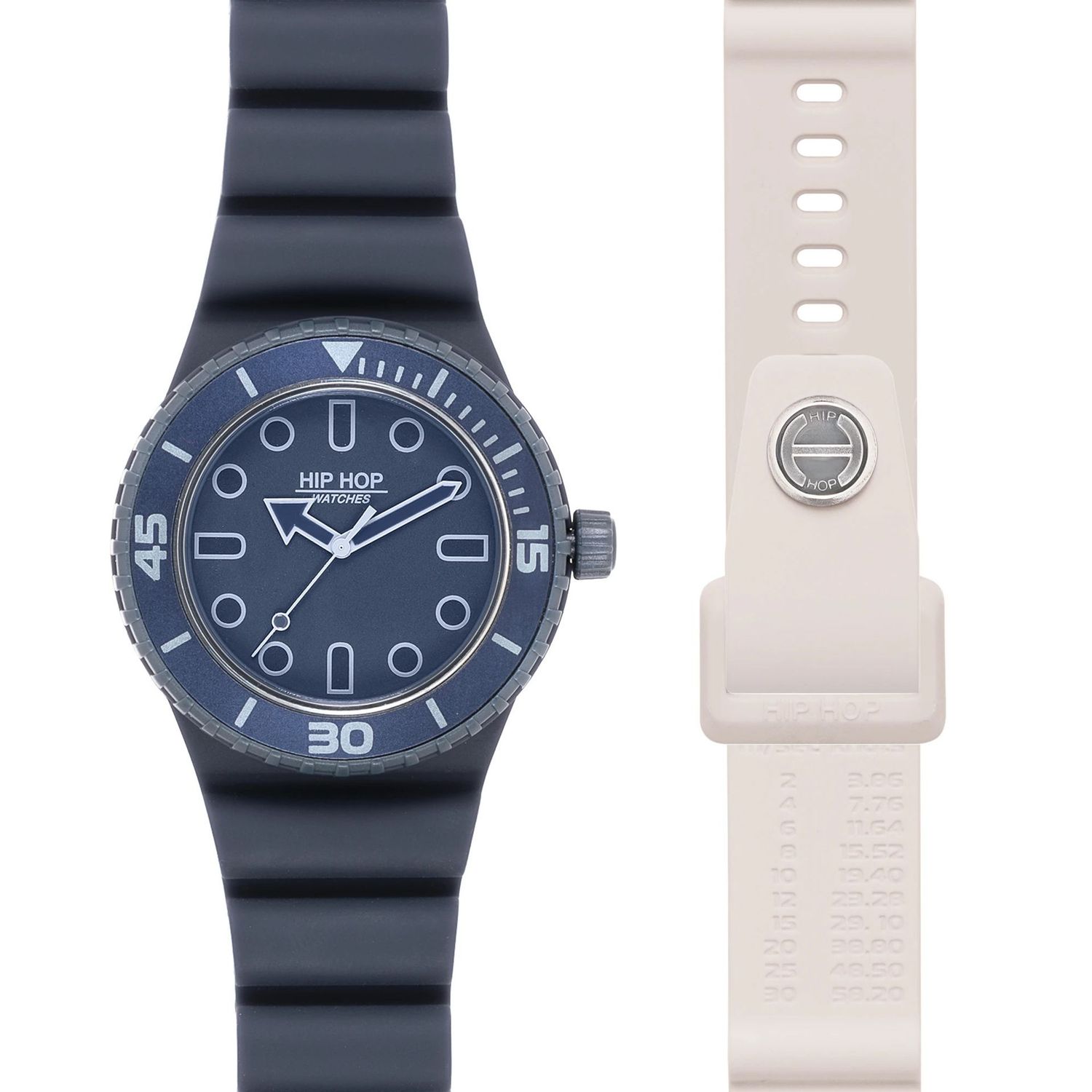 Orologio Hip Hop MASTER BLU/GHIACCIO Orologio Hip Hop MASTER BLU/GHIACCIO