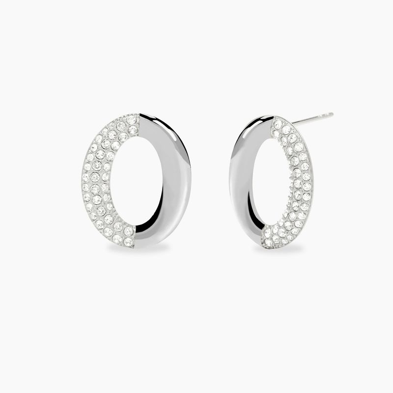 Orecchini in acciaio con cristalli STYLE 87 Kidult Style