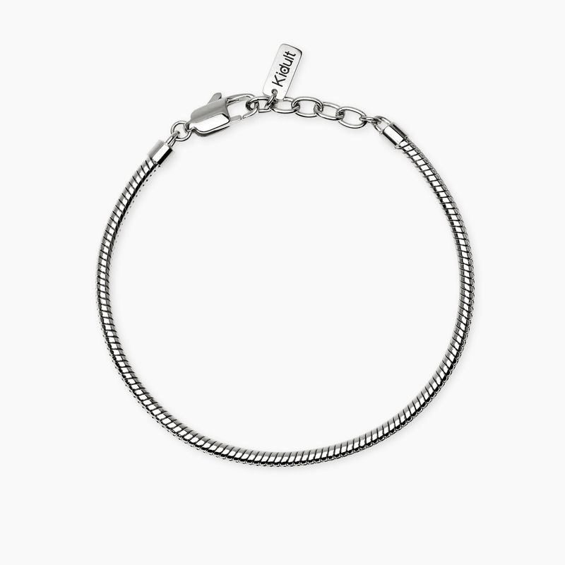 Bracciale uomo con catena snake in acciaio STYLE 59 Kidult Style