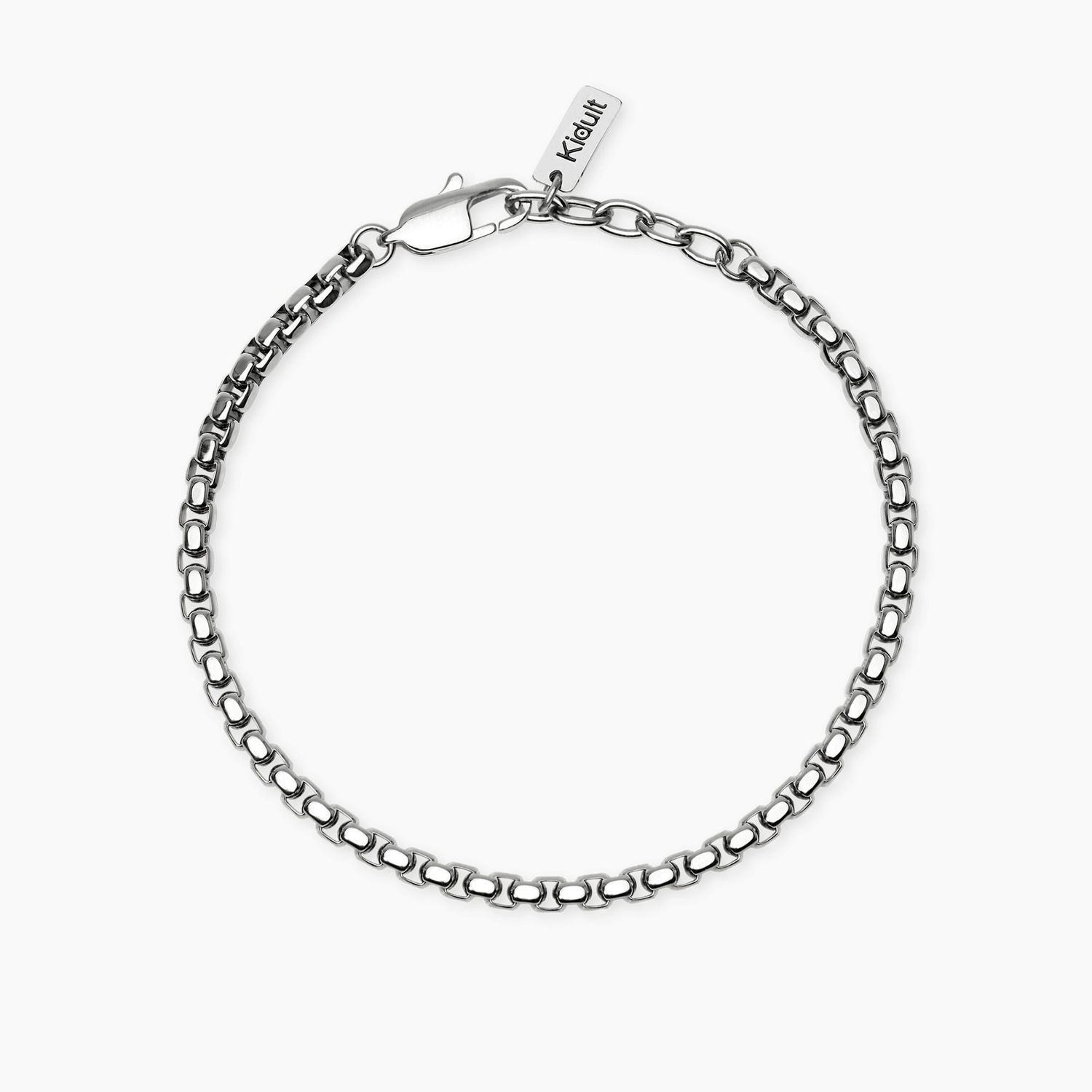 Bracciale uomo con catena veneta in acciaio STYLE 57 Kidult Style