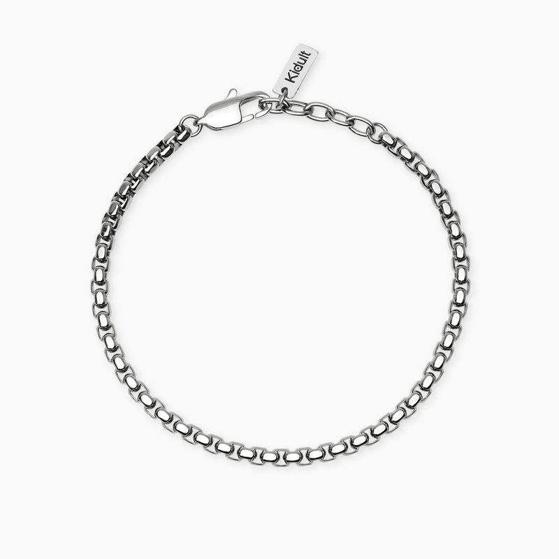 Bracciale uomo con catena veneta in acciaio STYLE 57 Kidult Style