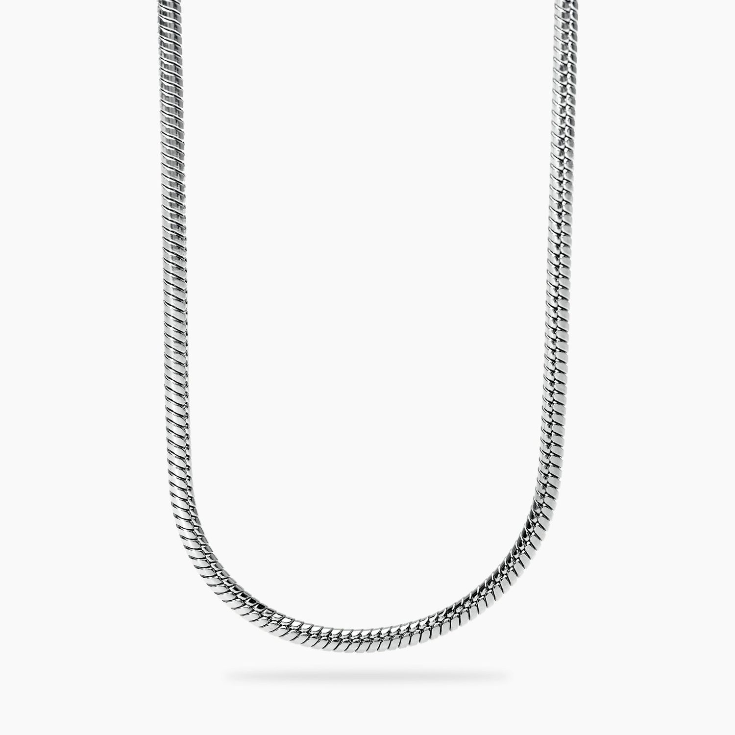 Collana uomo con catena snake in acciaio STYLE 59 Kidult Style