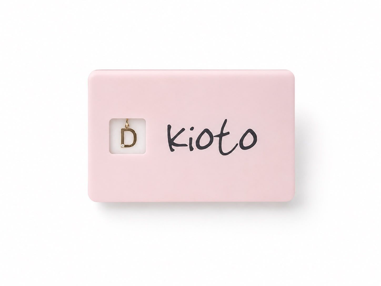 Blister Ciondolo Lettera D in Oro 9 KT con Diamante 0,005 CT G SI - Kioto Gioielli Blister Ciondolo Lettera D in Oro 9 KT con Diamante 0,005 CT G SI - Kioto Gioielli