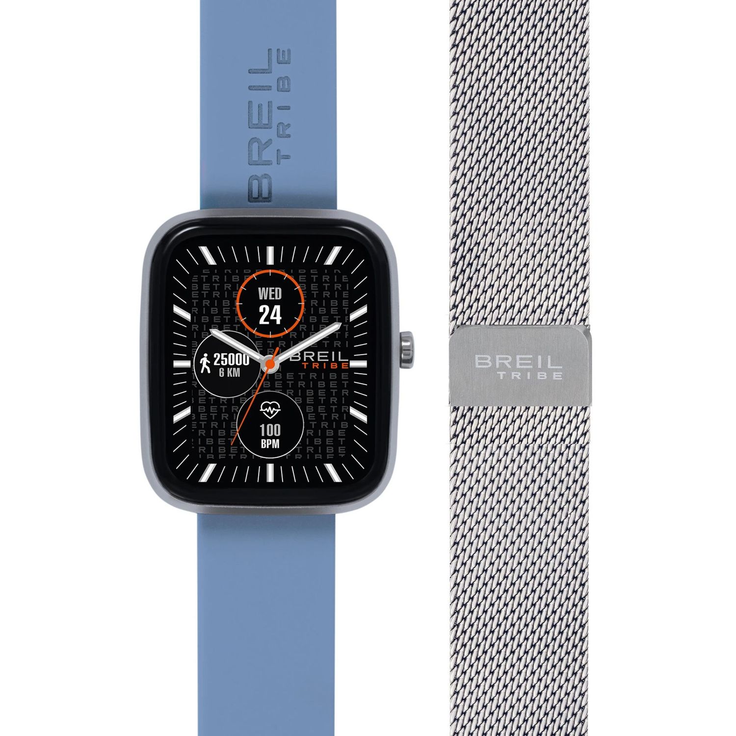 Orologio SMARTWATCH Breil SBT-3 UNISEX con doppio cinturino 36Mmx44Mm Orologio SMARTWATCH Breil SBT-3 UNISEX con doppio cinturino 36Mmx44Mm