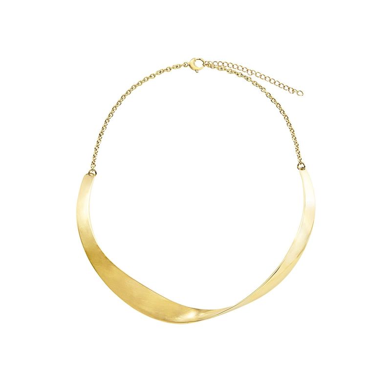 Collana donna Uomo RETWIST in acciaio gold