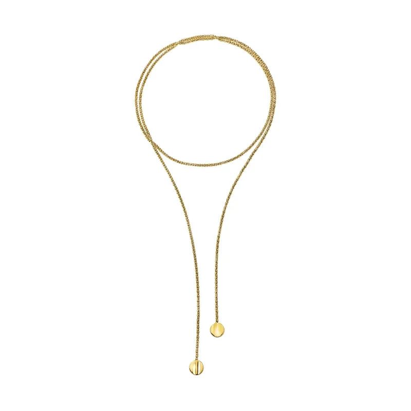 Collana Breil Donna GLOBE con finitura pvd oro 14k