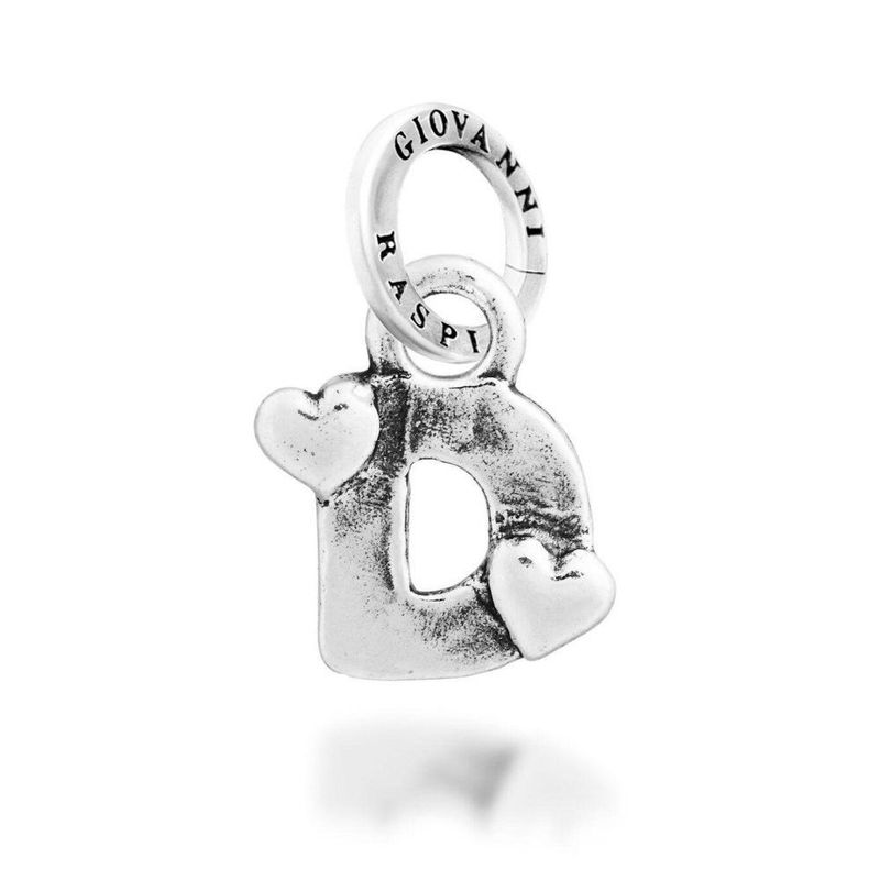 charm charm "D" cuoricini - giovanni raspini