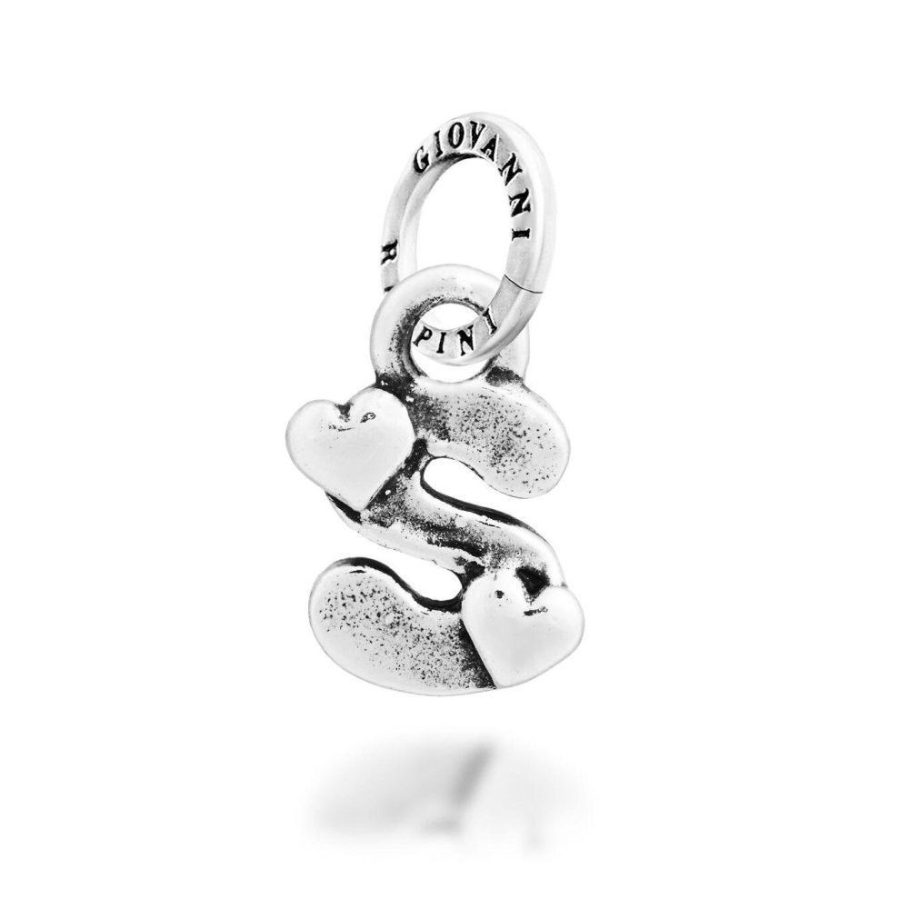 charm charm "S" cuoricini - giovanni raspini