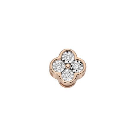 elemento fiore e diamanti element - Donna Oro elemento fiore e diamanti element - Donna Oro